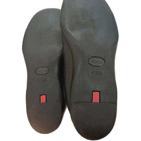 Vibram Exclusive for Prada Rare Sport Black Leather Slip on Shoes Size 7 1/2 main image 8